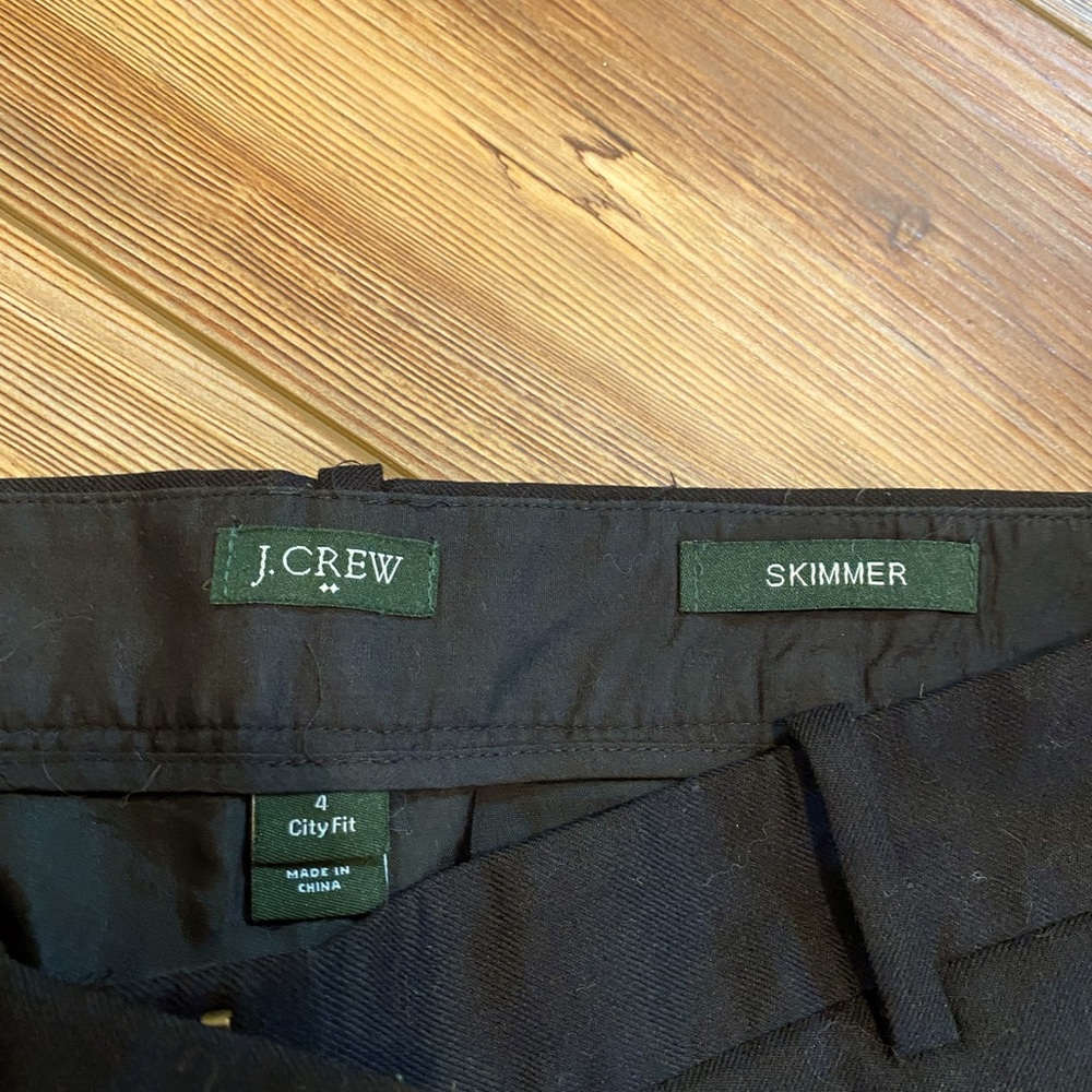 J CREW skimmer fit black (6)
